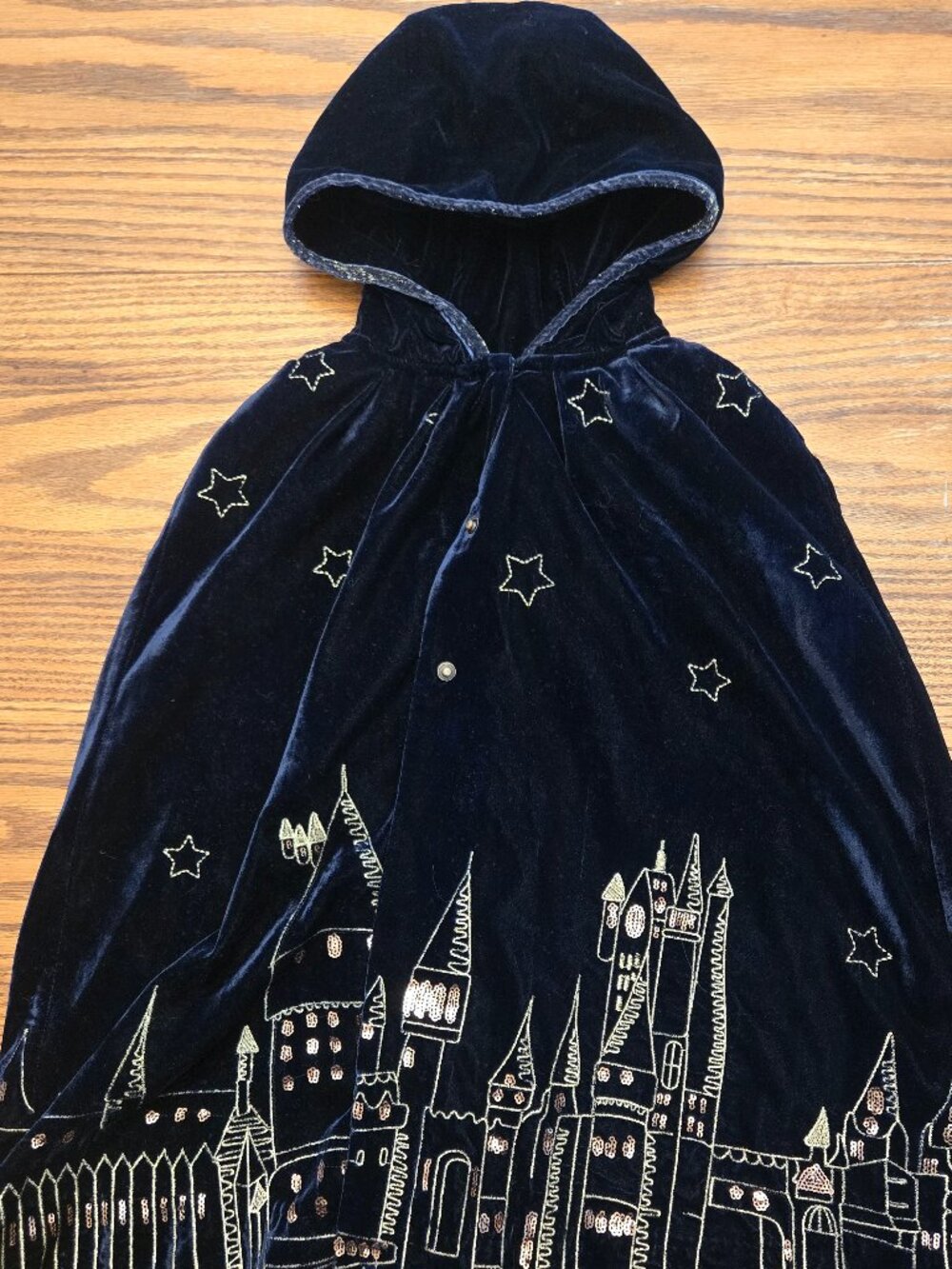 Mini Boden Harry Potter Protego Maxima Velvet Cape Cloak Size Small S (3-5) Kids